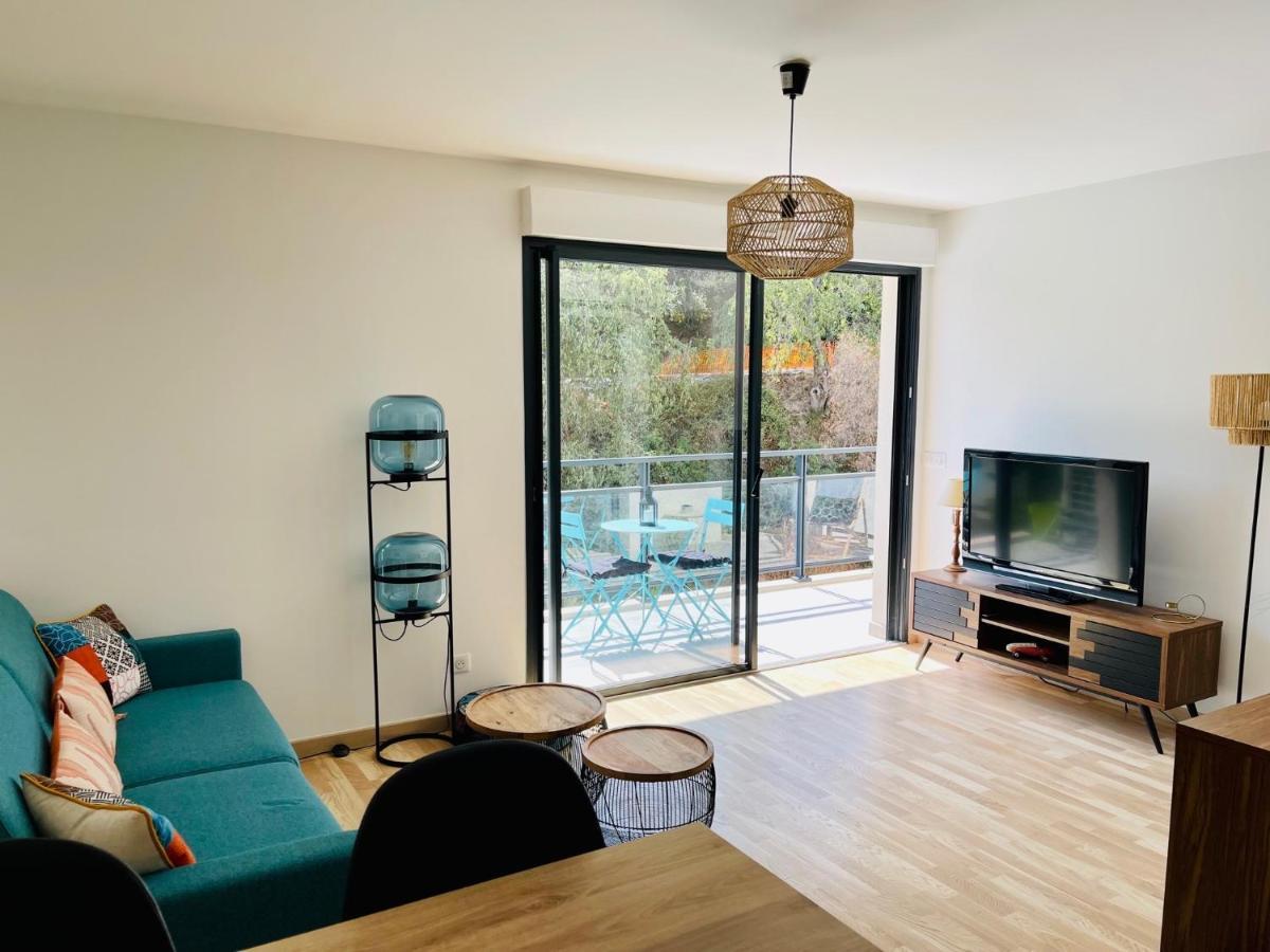 Ajaccio T2 Grand Standing Neuf - Centre Ville Et Plages - 4 Personnes - Parking Prive Luaran gambar