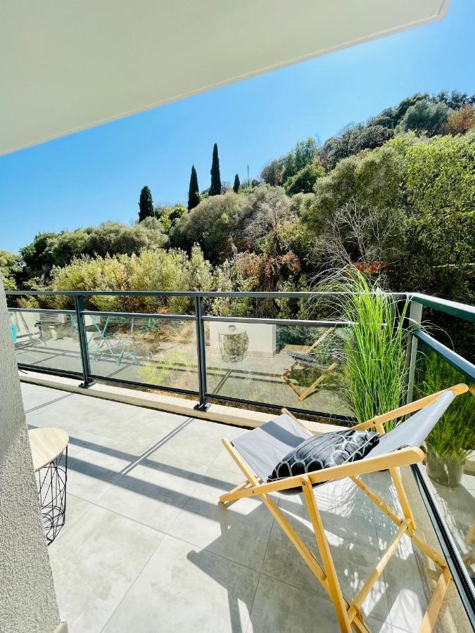 Ajaccio T2 Grand Standing Neuf - Centre Ville Et Plages - 4 Personnes - Parking Prive Luaran gambar